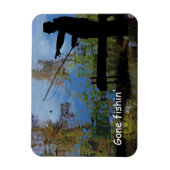 Ouder Man Vist Flexible Magnet Magneet (Verticaal)