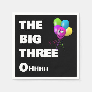 Ouder worden 30ste verjaardag Humor Servet