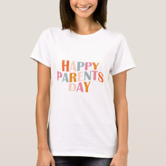 Ouderdag T-shirt - Vier het met mama en papa