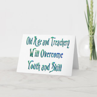Ouderdom en verraad kaart