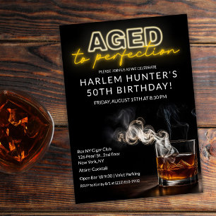 Ouderdom tot perfectie Drink Verjaardag Kaart