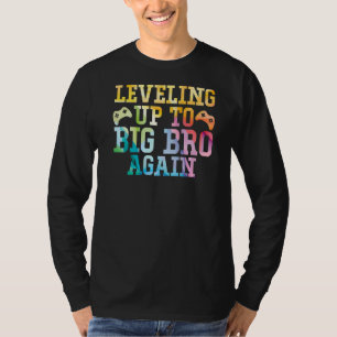 Oudere Broer Gaming Quote Gamer Pun Text T-shirt