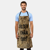 Oudere dan vuile All-over Print  Schort (Gedragen)