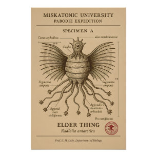 Oudere Dingen - Pabodie Expeditie, Miskato Perfect Poster