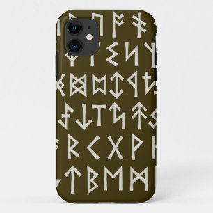 Oudere Futhark Runen iPhone 11 Hoesje