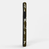 Oudere Futhark Runen Case-Mate iPhone Case (Achterkant/rechts)