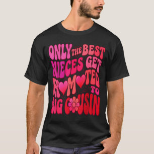 Oudere neef alleen nichten worden gepromoveerd tot t-shirt