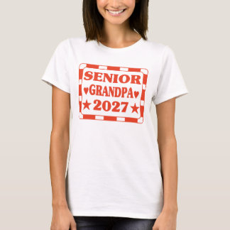 Oudere opa 2027. t-shirt