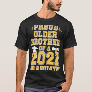 Oudere Ouderen Broer van een Afstuderen van de Sch T-shirt