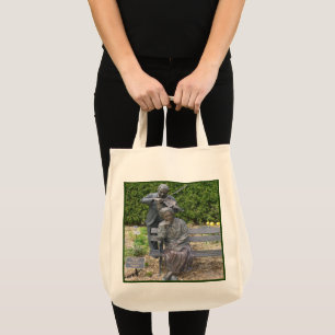 Oudere paar Serenade Botanische Tuin Tote Bag