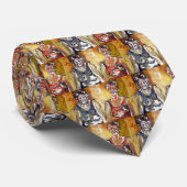 Oudere pittige dames stropdas (Opgerold)