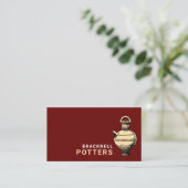 Oudere potten, pottenwinkel, potten visitekaartje (Staand voorkant)