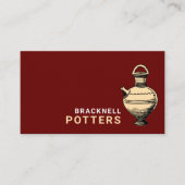 Oudere potten, pottenwinkel, potten visitekaartje (Voorkant)