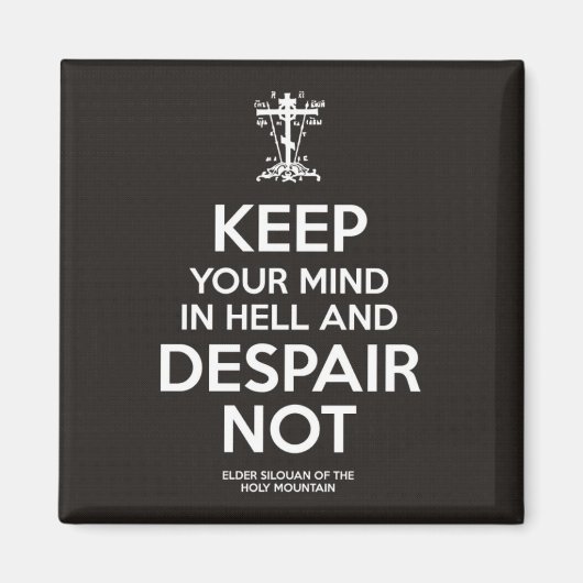 Oudere Silouan Magnet Magneet (Voorkant)