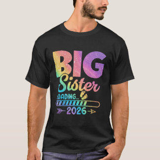 Oudere Zus Loading 2026 Bevorderd Tot Oudere Zus T-shirt