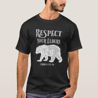 Ouderen 2 Koningen 2 23 24 Elia de profeet Christa T-shirt