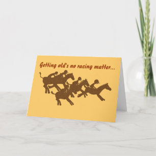 Ouderen is geen renbaan... kaart