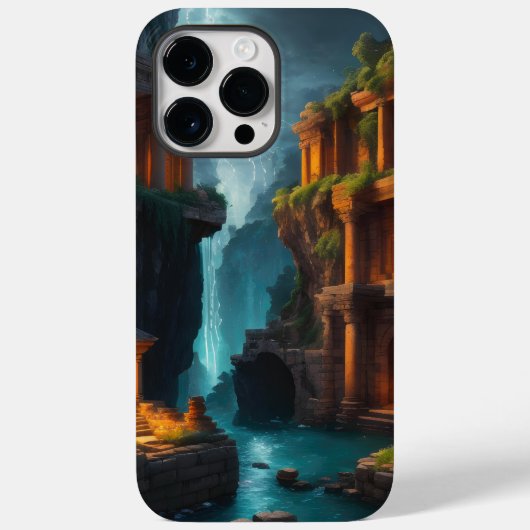 Ouderlijk huis - Mythische pools Case-Mate iPhone Case (Achterkant)