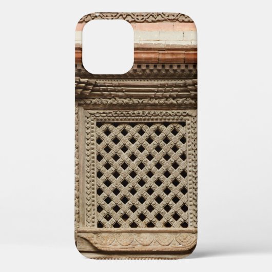 Ouderlijk venster op de Nasal Chowk Courtyard van  Case-Mate iPhone Case (Achterkant)