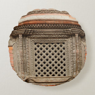 Ouderlijk venster op de Nasal Chowk Courtyard van  Rond Kussen