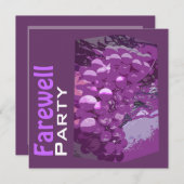 Ouderlijke afscheider van aftredingsafscheid perso kaart (Voorkant / Achterkant)