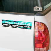 Ouderlijke Humor Bumpersticker (Op Truck)