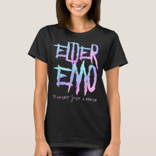 Ouderling Emo. het was niet zomaar een fase - Funn T-shirt
