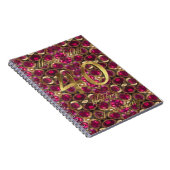 Ouders 40ste bruiloft animatiefeest Ruby Wedding Notitieboek (Rechterzijde)