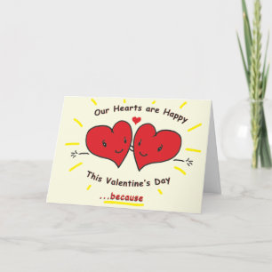 Ouders aan Dochter Valentijnsdag Kaart