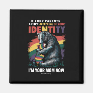 Ouders Accepteren Ik Ben Nu Je Moeder Beerknuffel  Magneet