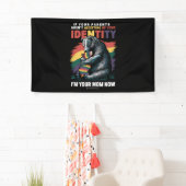 Ouders die me nu accepteren dat je moeder Beer Hug Spandoek (Insitu)