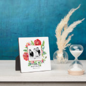 Ouders Foto BAPTISM Keepomwille Cadeaus - Rode Roz Fotoplaat (Insitu)