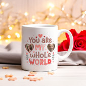 Ouders  foto, Valentijn aangepaste foto Koffiemok