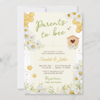 Ouders van bijenhoningbijen Baby shower I