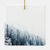 Ouders van het Ornament van de Groom - Wintersneeu (Achterkant)