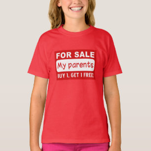 OUDERS VOOR DE VERKOOP VAN SHIRTEN T-SHIRT