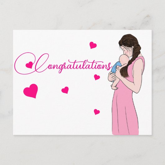 ouderschap briefkaart (Voorkant)