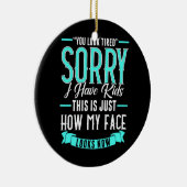 Ouderschap Geïnspireerd oudergerelateerd design va Keramisch Ornament (Rechts)