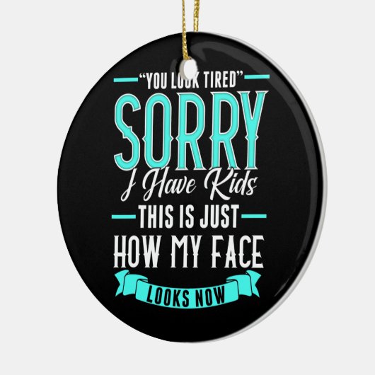 Ouderschap Geïnspireerd oudergerelateerd design va Keramisch Ornament (Links)