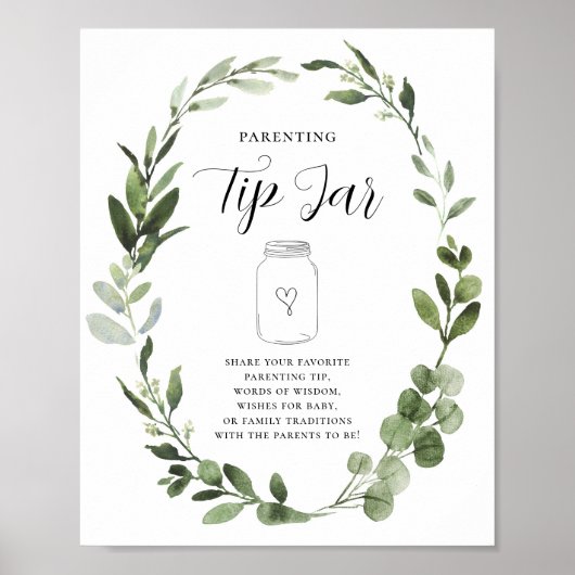 Ouderschap Tips voor de Ouders om Party Sign te zi Poster (Voorkant)