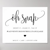 Ouderschapstips bord, minimalistische kalligrafie poster (Voorkant)