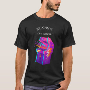 Ouderwets aan het gamen Retro Gaming 6 T-shirt