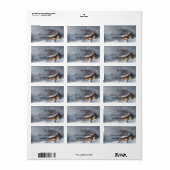 Ouderwets Christmas Return Address Label (Full Sheet)