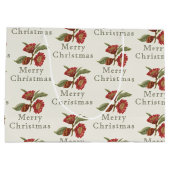 Ouderwets Kerst Rood & Groen Groot Cadeauzakje (Achterkant)