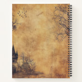 Ouderwets  Notitieboek / Dagboek Sjabloon (Achterkant)