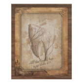  ouderwets tandartscadeau. Tandartscadeau Perfect Poster (Voorkant)