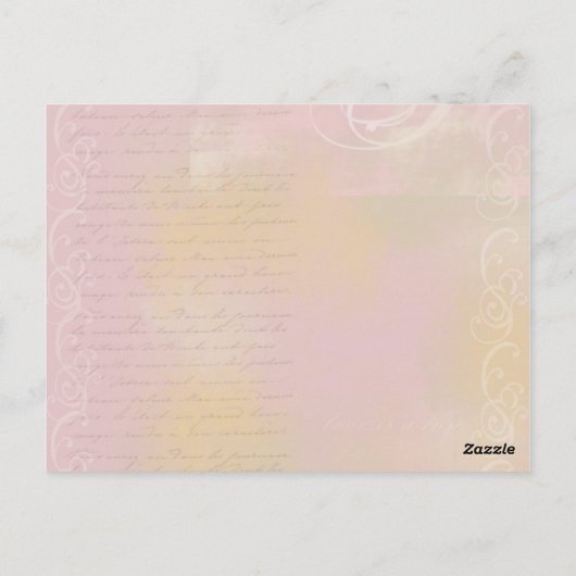 Ouderwetse 80e verjaardag Groeten Briefkaart (Achterkant)