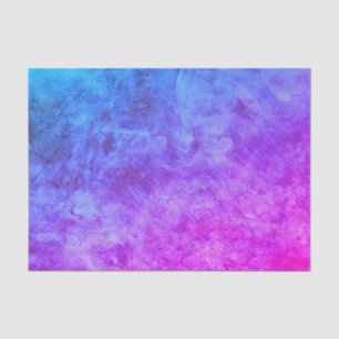 Ouderwetse Antieke Textuur Roze Blauwe Decoupage Tissuepapier