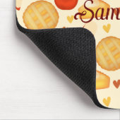 Ouderwetse appeltaart en ingrediënten muismat (Hoek)