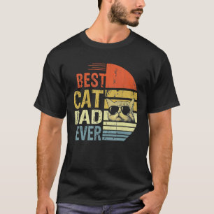 Ouderwetse Beste Kat Papa Ooit  Kat Vader 1 T-shirt